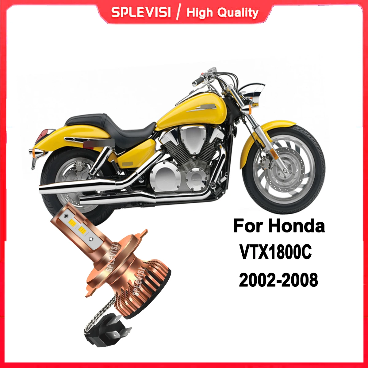 12v 6000K H4 LED Motorcycle Bulb High/Low Beam unmatched brilliance For Honda VTX1800C 2002 2003 2004 2005 2006 2007 2008
12v 6000K H4 LED Motorcycle Bulb High/Low Beam unmatched brilliance For Honda VTX1800C 2002 2003 2004 2005 2006 2007 2008