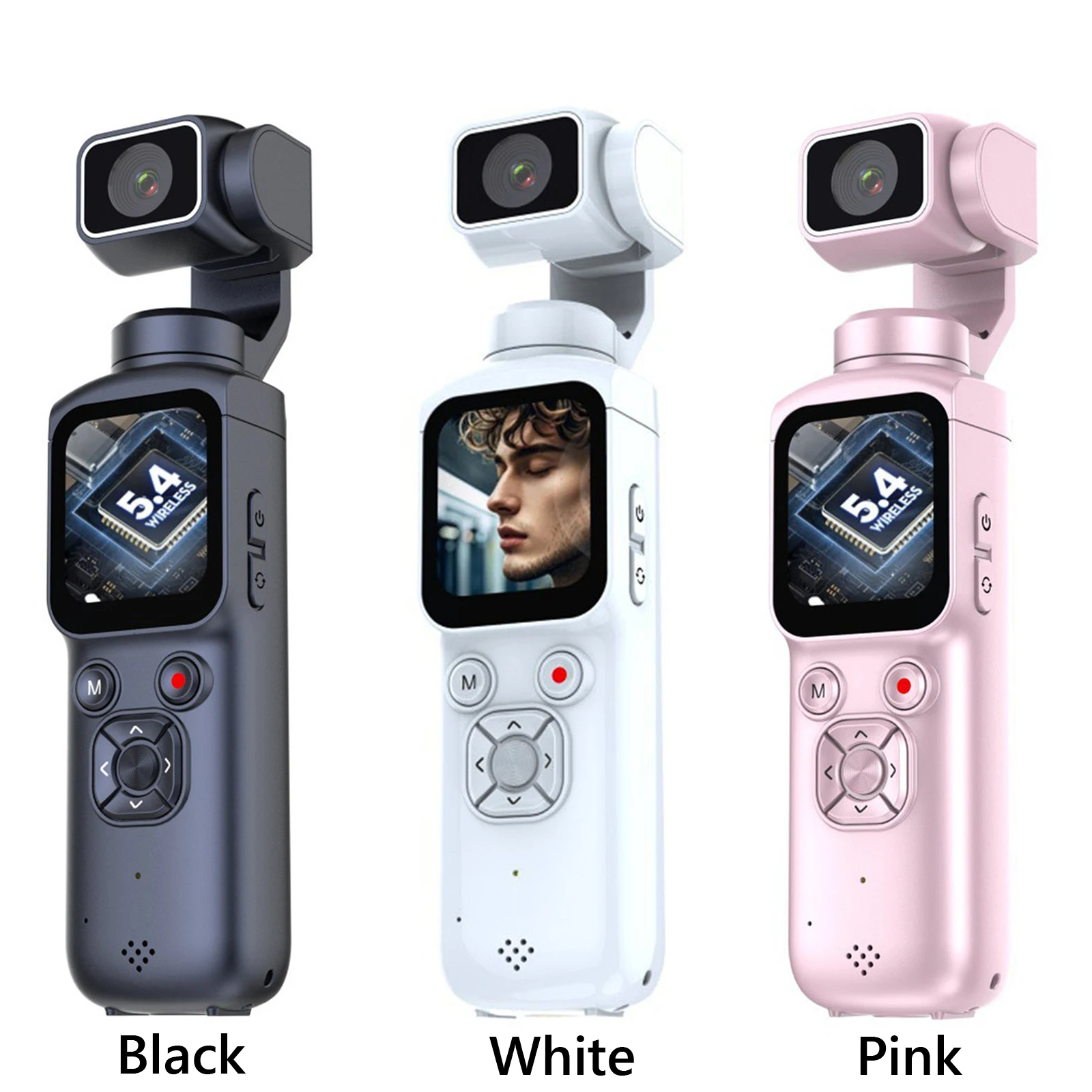 WiFi 4K Vlogging Camera with 1.72-inch Touchscreen Body Camera 330 Degree Rotation for Sport Bike Travel Polices Law Enforcement
WiFi 4K Vlogging Camera with 1.72-inch Touchscreen Body Camera 330 Degree Rotation for Sport Bike Travel Polices Law Enforcement