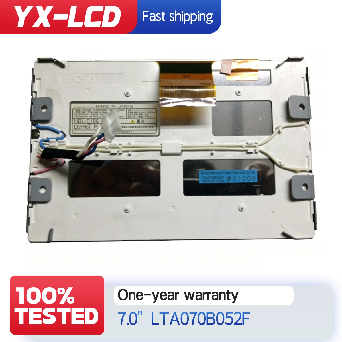 LTA070B054F LTA070B052F 7inch LCD screen display for year 2005-2008 Car Navigation LCD Panel
LTA070B054F LTA070B052F 7inch LCD screen display for year 2005-2008 Car Navigation LCD Panel