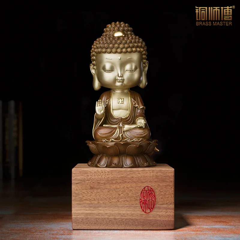 Изысканная маленькая Будда украшение для стола в домашней комнате медное ремесло коллекционный подарок
Изысканная маленькая Будда украшение для стола в домашней комнате медное ремесло коллекционный подарок