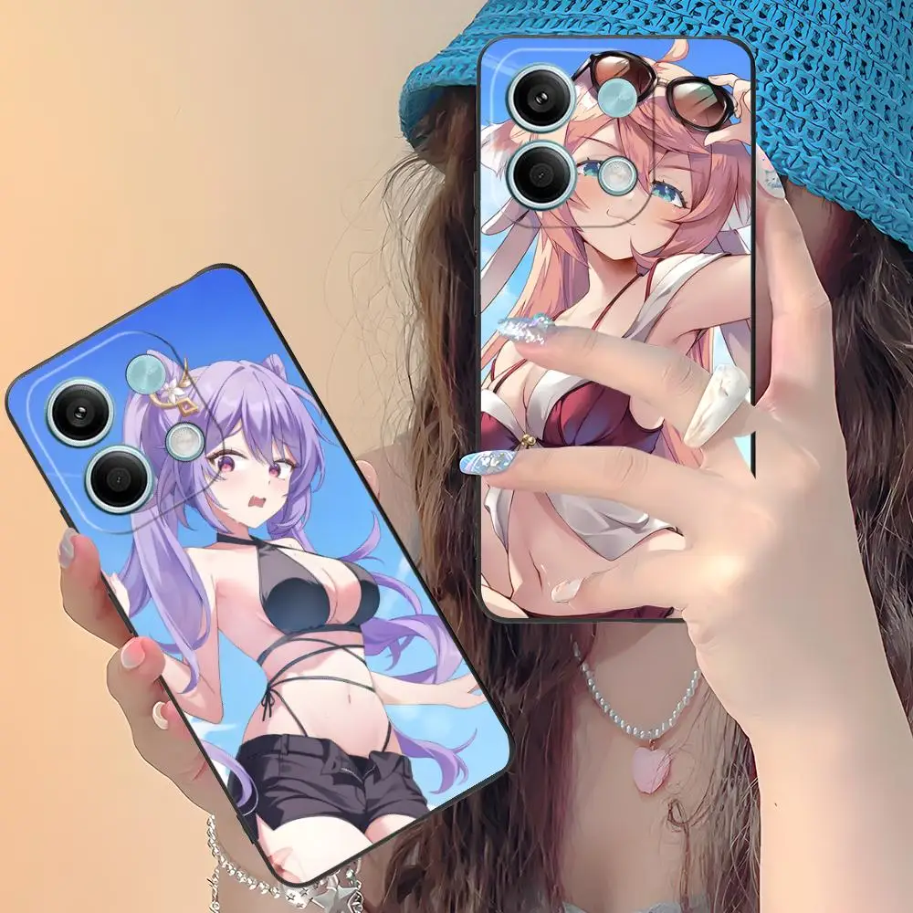 Genshin Impact Ecchi Mobile Phone Case for Xiaomi Redmi Note 14 13 12 11 A5 3 2 1 Pro Plus 4G 5G Colour Printing Protective
Genshin Impact Ecchi Mobile Phone Case for Xiaomi Redmi Note 14 13 12 11 A5 3 2 1 Pro Plus 4G 5G Colour Printing Protective