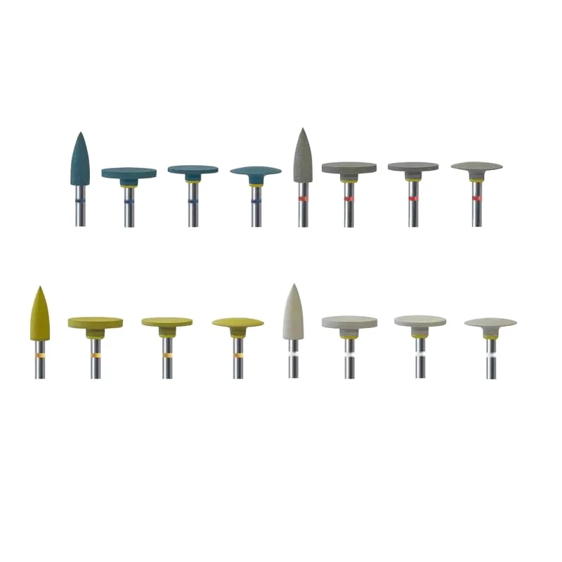 Dental Rubber Diamond Polisher Grinding Porcelain and Composite Teeth Polisher Dental Materials 4pcs/set
Dental Rubber Diamond Polisher Grinding Porcelain and Composite Teeth Polisher Dental Materials 4pcs/set