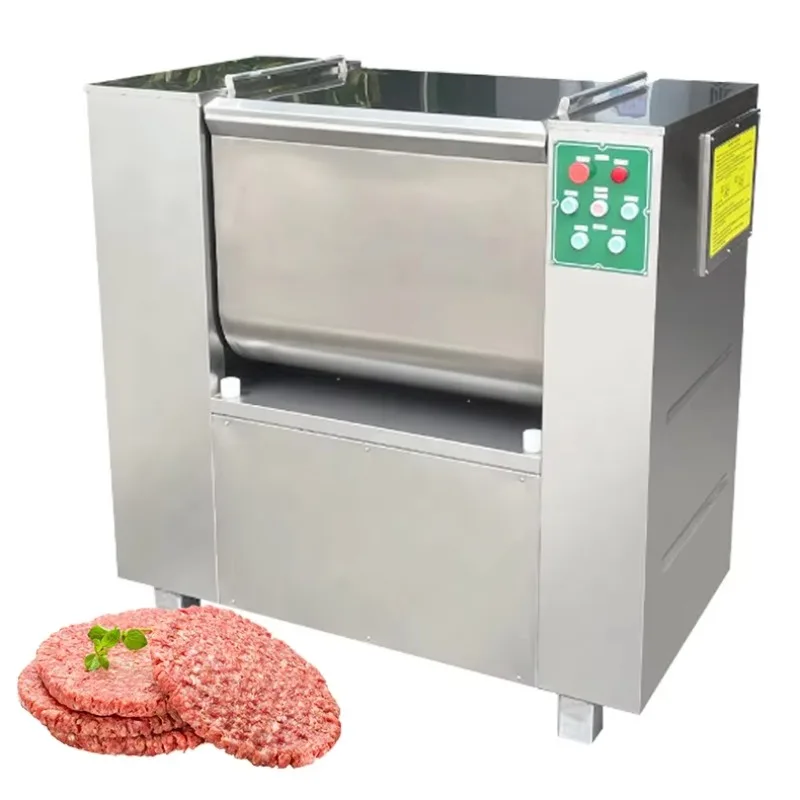Industrial meat mixer, 200-kilogram capacity food processing equipment
Industrial meat mixer, 200-kilogram capacity food processing equipment