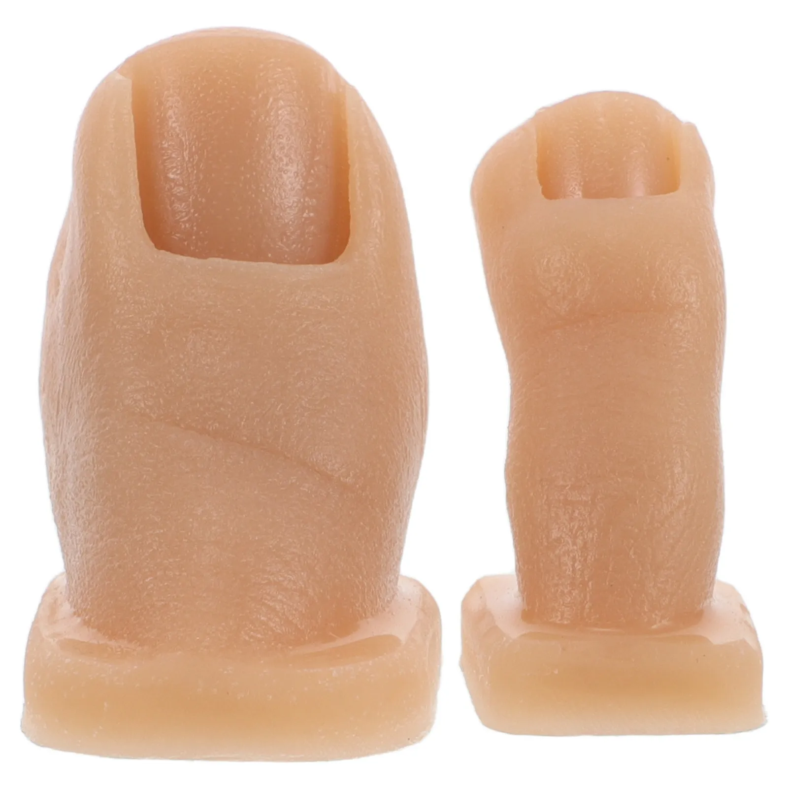 2Pcs Silicone Pedicure Toenail Practice Foot Realistic Fake Toenails for Nail Art Painting Training Toe Mannequin Nail Practice
2Pcs Silicone Pedicure Toenail Practice Foot Realistic Fake Toenails for Nail Art Painting Training Toe Mannequin Nail Practice