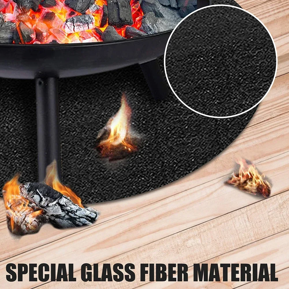 Fireproof Grill Mat 40 Inch Patio Fireproof Deck Protective Pad Round Heat Resistant Portable Floor Protective Mat For BBQ Grill
Fireproof Grill Mat 40 Inch Patio Fireproof Deck Protective Pad Round Heat Resistant Portable Floor Protective Mat For BBQ Grill