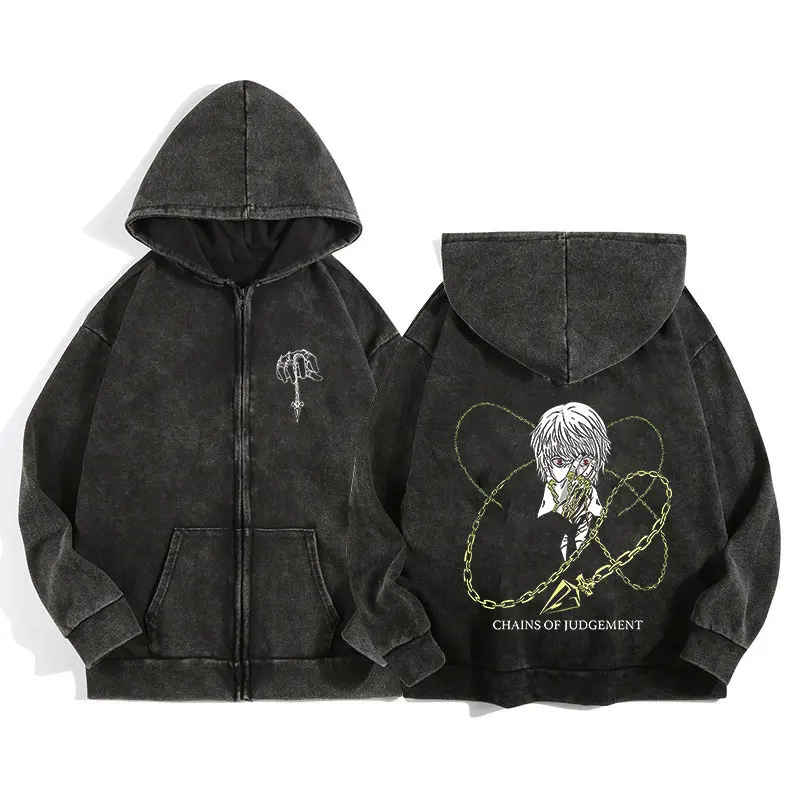 Японская аниме-куртка с капюшоном для косплея, толстовка на молнии с индивидуальным логотипом в стиле Харадзюку, уличная одежда из смесового хлопка для фанатов
Японская аниме-куртка с капюшоном для косплея, толстовка на молнии с индивидуальным логотипом в стиле Харадзюку, уличная одежда из смесового хлопка для фанатов