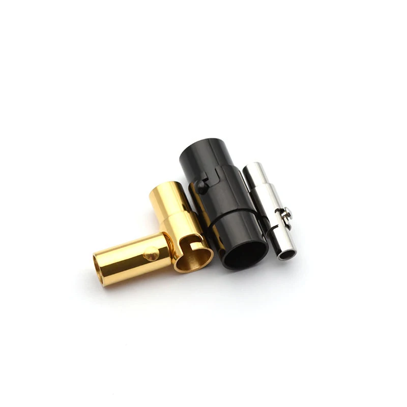 2PCS Stainless Steel Magnetic Clasps for Leather Bracelet Jewelry Making Hole Size 3/4/5/6mm Bracelets Connectors Clasps
2PCS Stainless Steel Magnetic Clasps for Leather Bracelet Jewelry Making Hole Size 3/4/5/6mm Bracelets Connectors Clasps