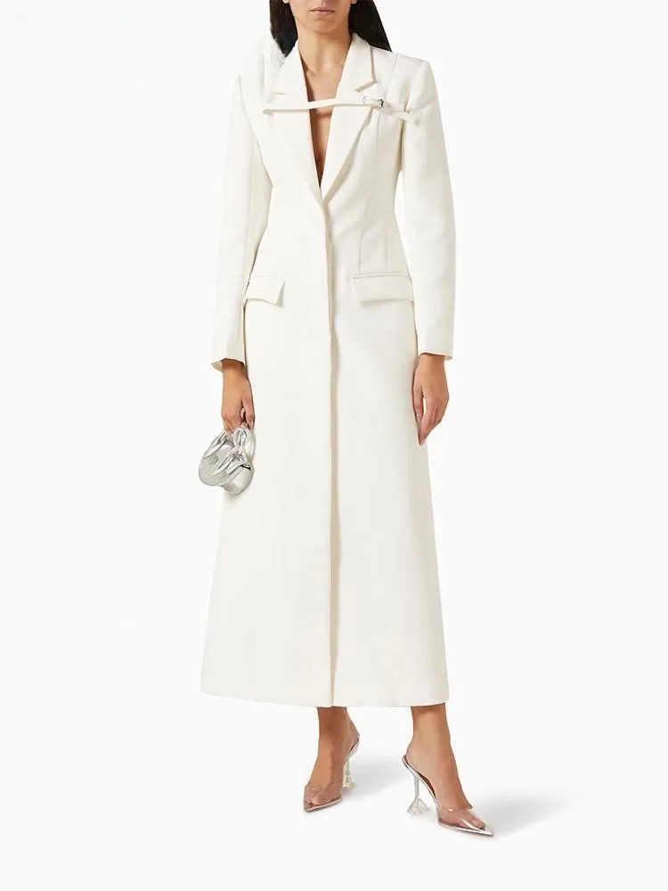 Woman Clothing Solid Patchwork Belt Slimming Trench For Women’s Notched Collar Long Sleeve Tunic Temperament Coats FemaleFashion
Woman Clothing Solid Patchwork Belt Slimming Trench For Women’s Notched Collar Long Sleeve Tunic Temperament Coats FemaleFashion