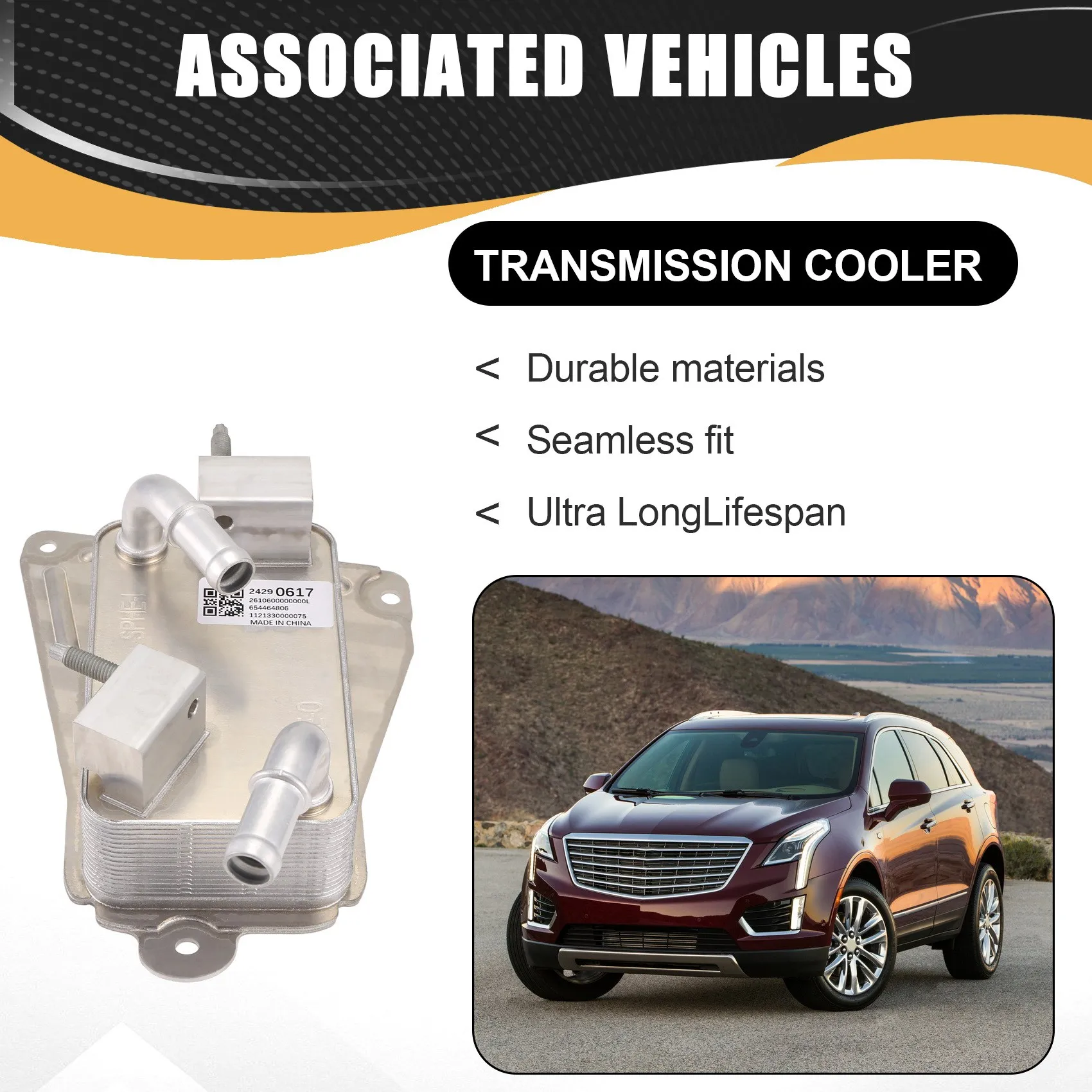 A02Q-Car Transmission Cooler For Buick Cadillac GMC 24290617
A02Q-Car Transmission Cooler For Buick Cadillac GMC 24290617