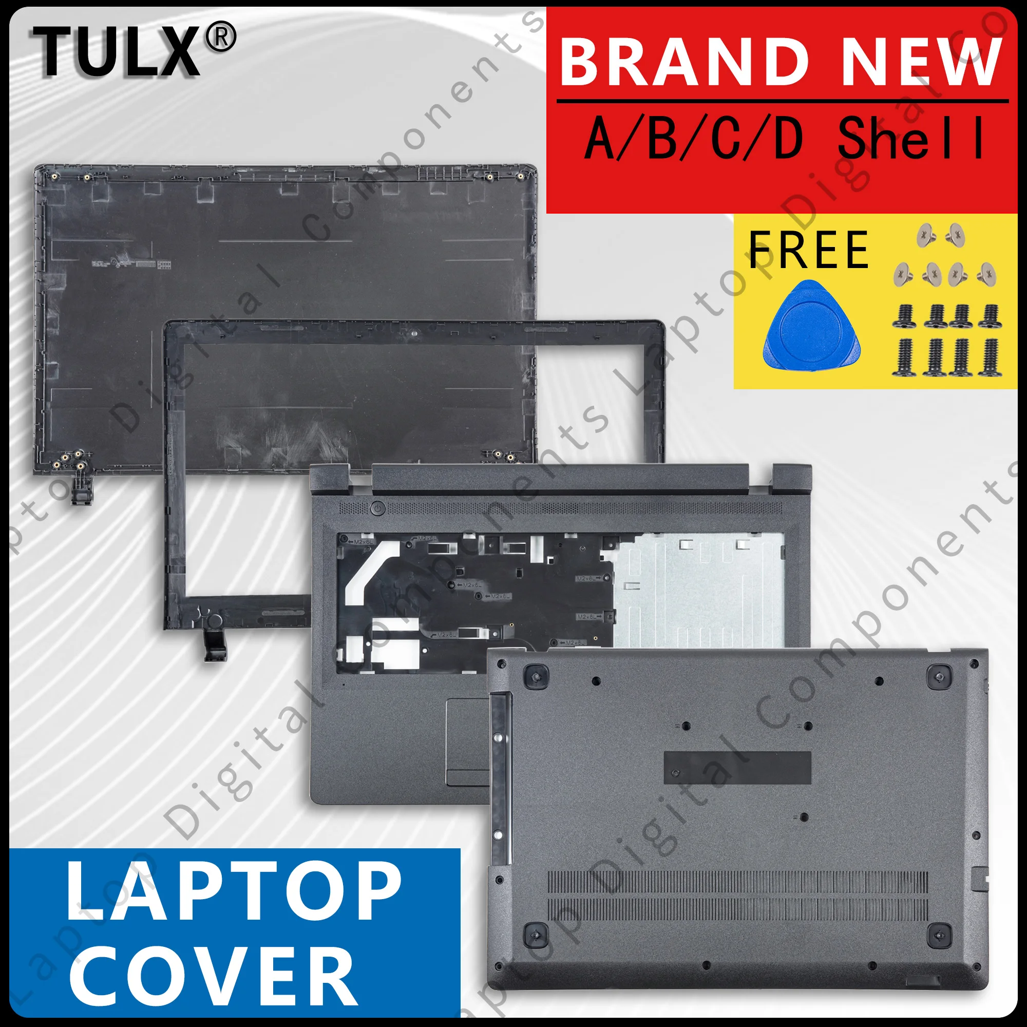 NEW Case For Ideapad 100-15 100-15IBY B50-10 Laptop LCD Back Top Cover Front Bezel Palmrest Upper Bottom Case Hinges
NEW Case For Ideapad 100-15 100-15IBY B50-10 Laptop LCD Back Top Cover Front Bezel Palmrest Upper Bottom Case Hinges
