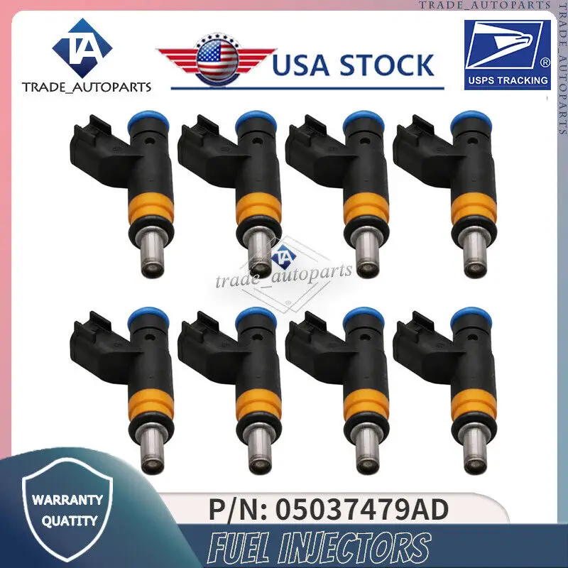 New8PCS Fuel Injectors Nozzle Gas For 05-18 Dodge Chrysler300 Ram 1500/2500/3500
New8PCS Fuel Injectors Nozzle Gas For 05-18 Dodge Chrysler300 Ram 1500/2500/3500