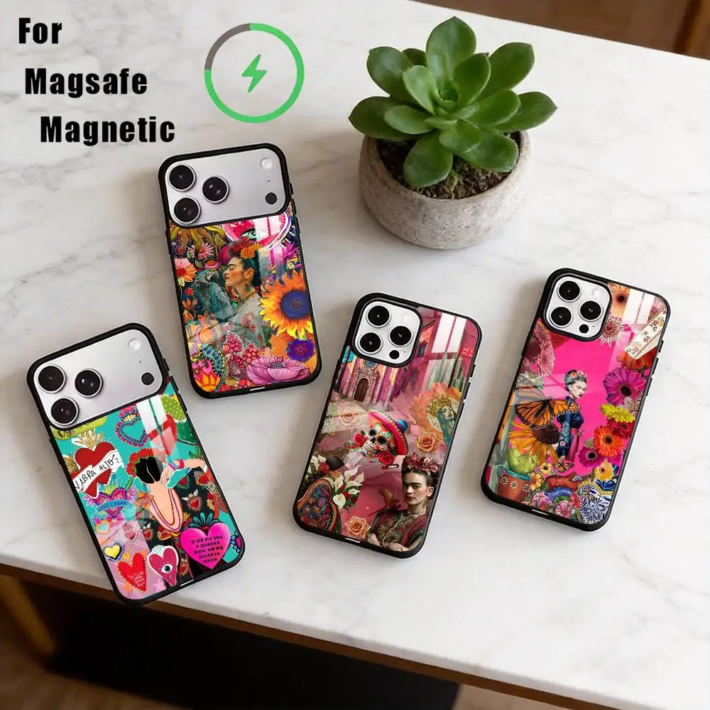 Artist F-Fridas Kahlo-Es Phone Case For iPhone17,16,15,14,13,12,11 Plus,Pro Allows magnetic wireless charging
Artist F-Fridas Kahlo-Es Phone Case For iPhone17,16,15,14,13,12,11 Plus,Pro Allows magnetic wireless charging