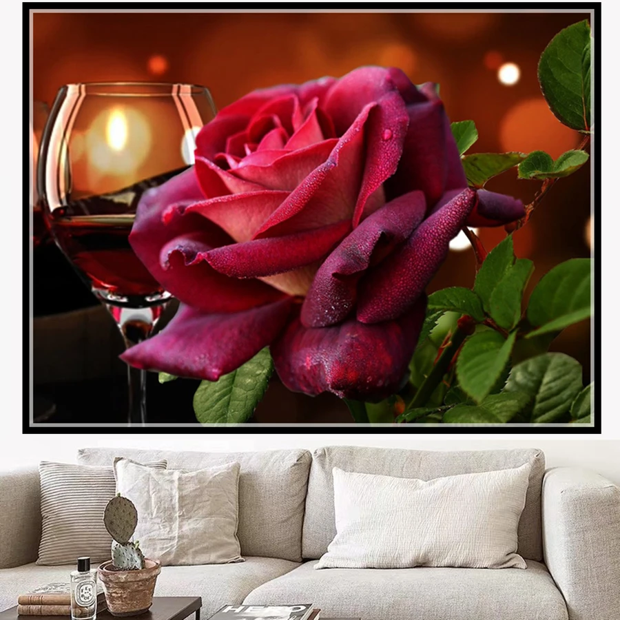 Landscape Flower DIY 5D Diamond Painting Full Drill Square Round Embroidery Mosaic Art Picture Of Rhinestones Home Decor Gifts
Landscape Flower DIY 5D Diamond Painting Full Drill Square Round Embroidery Mosaic Art Picture Of Rhinestones Home Decor Gifts