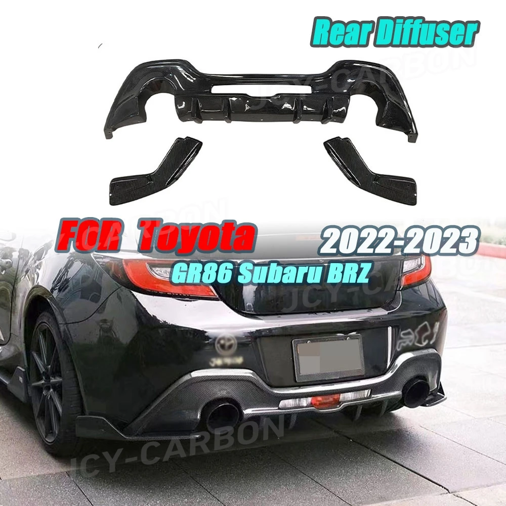Carbon Fiber For Toyota GR86 Subaru BRZ 2022-23 Car Rear Bumper Diffuser With Side Spitter Body Kits Car Accessories
Carbon Fiber For Toyota GR86 Subaru BRZ 2022-23 Car Rear Bumper Diffuser With Side Spitter Body Kits Car Accessories
