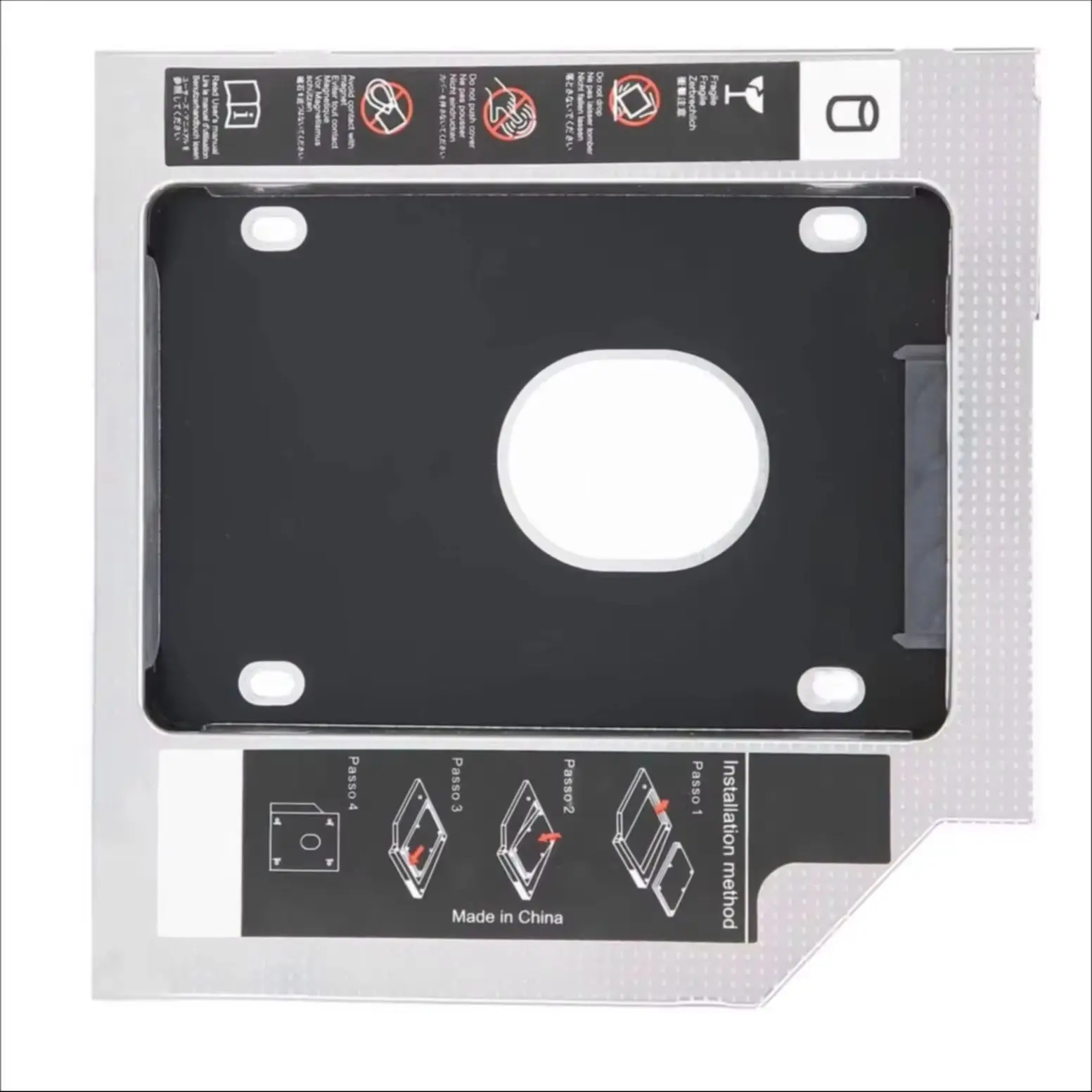 2nd 2.5 Hard Drive HDD Optcal bay Caddy Bracket Tray for Toshiba L70-A C70 C70D L70-B L55-B5276 L50-B-1MC Portege M800 M750 M780
2nd 2.5 Hard Drive HDD Optcal bay Caddy Bracket Tray for Toshiba L70-A C70 C70D L70-B L55-B5276 L50-B-1MC Portege M800 M750 M780