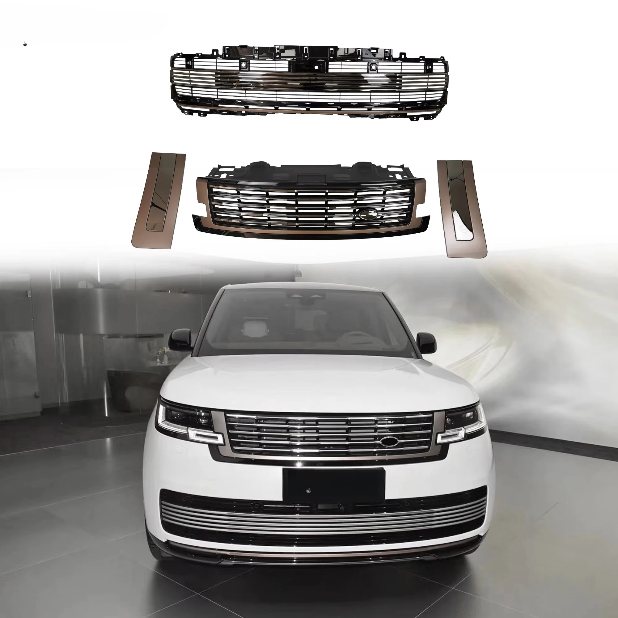 Hot Selling Car Accessories Front Bumpers Grille Sv Front Grill Car Body Kit for Range Rovers Body Kitscustom
Hot Selling Car Accessories Front Bumpers Grille Sv Front Grill Car Body Kit for Range Rovers Body Kitscustom