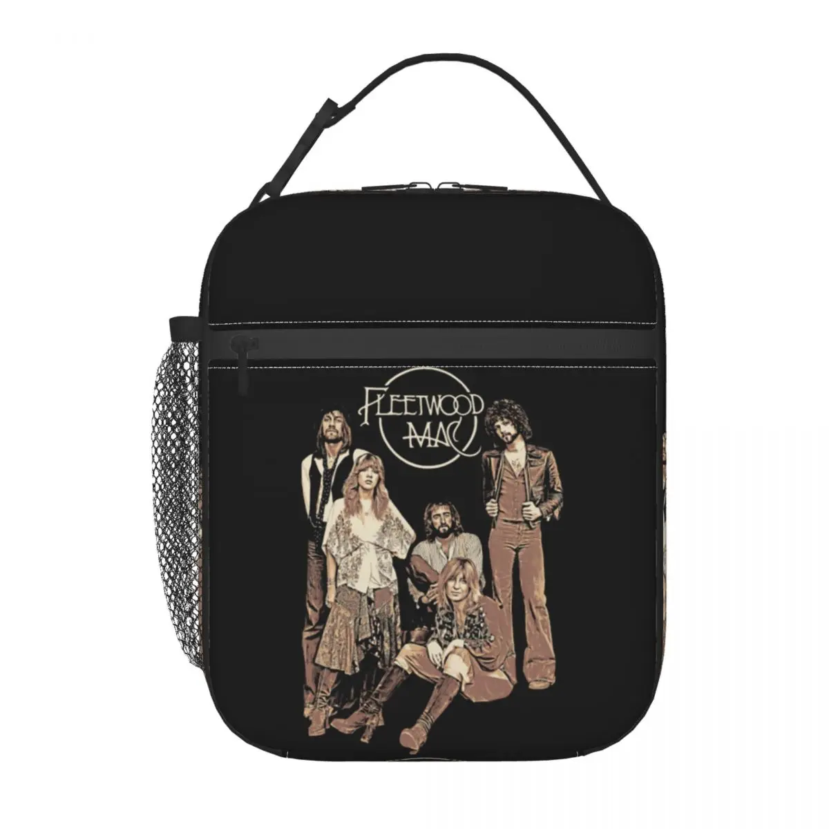 Vintage Fleetwood Mac Insulated Lunch Bag for Women Children Portable Food Boxes Thermal Lunch Box Tote
Vintage Fleetwood Mac Insulated Lunch Bag for Women Children Portable Food Boxes Thermal Lunch Box Tote