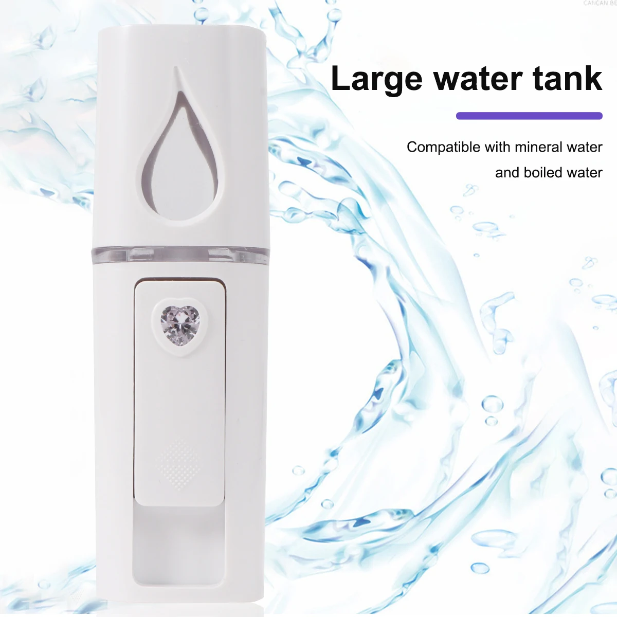 1pc Mini Face Moisturizer Nano Mist Sprayer Portable Hydrating Steamer Deep Skin Cleaner Compact Humidifier Lightweight Durable
1pc Mini Face Moisturizer Nano Mist Sprayer Portable Hydrating Steamer Deep Skin Cleaner Compact Humidifier Lightweight Durable