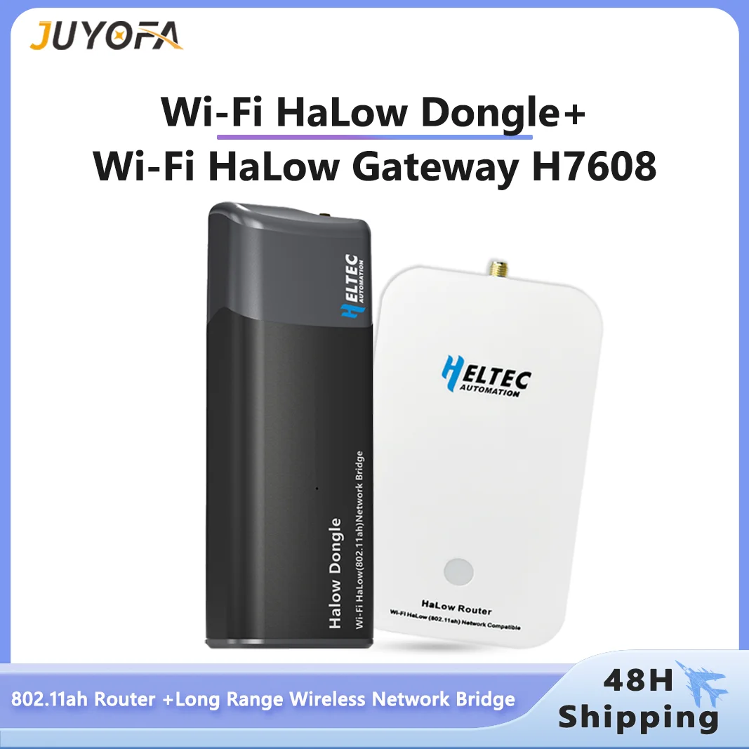 Heltec Wi-Fi HaLow Dongle 802.11ah Беспроводной сетевой мост дальнего действия + шлюз маршрутизатора Wi-Fi HT-H7608 902-928 МГц
Heltec Wi-Fi HaLow Dongle 802.11ah Беспроводной сетевой мост дальнего действия + шлюз маршрутизатора Wi-Fi HT-H7608 902-928 МГц