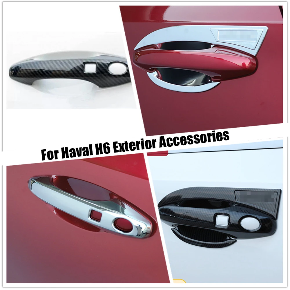 Chrome/Carbon Accessories Car Side Door Window Handle Bowl Decor Sticker Cover For Haval H6 3th 2021 2022
Chrome/Carbon Accessories Car Side Door Window Handle Bowl Decor Sticker Cover For Haval H6 3th 2021 2022