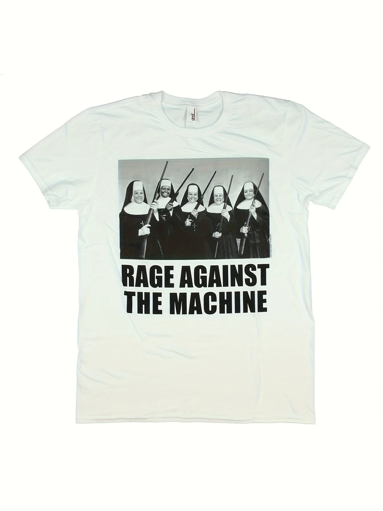 Rage Against The Machine Nuns With Guns Men s T Shirt Men Graphic TShirt Casual Short Sleeve Tee for Everyday Wear Outdoor and
Rage Against The Machine Nuns With Guns Men s T Shirt Men Graphic TShirt Casual Short Sleeve Tee for Everyday Wear Outdoor and