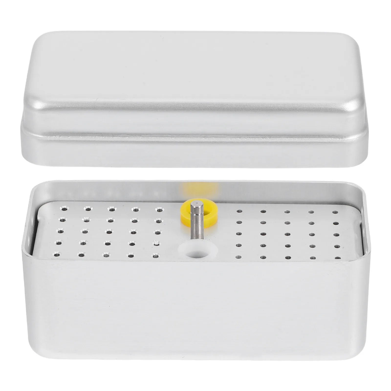 60-Pcs Sterilization Box For Dentist Supplies Metal Dental Burs Organizer Holder Soaking Storage Container For Braces Drills -
60-Pcs Sterilization Box For Dentist Supplies Metal Dental Burs Organizer Holder Soaking Storage Container For Braces Drills -