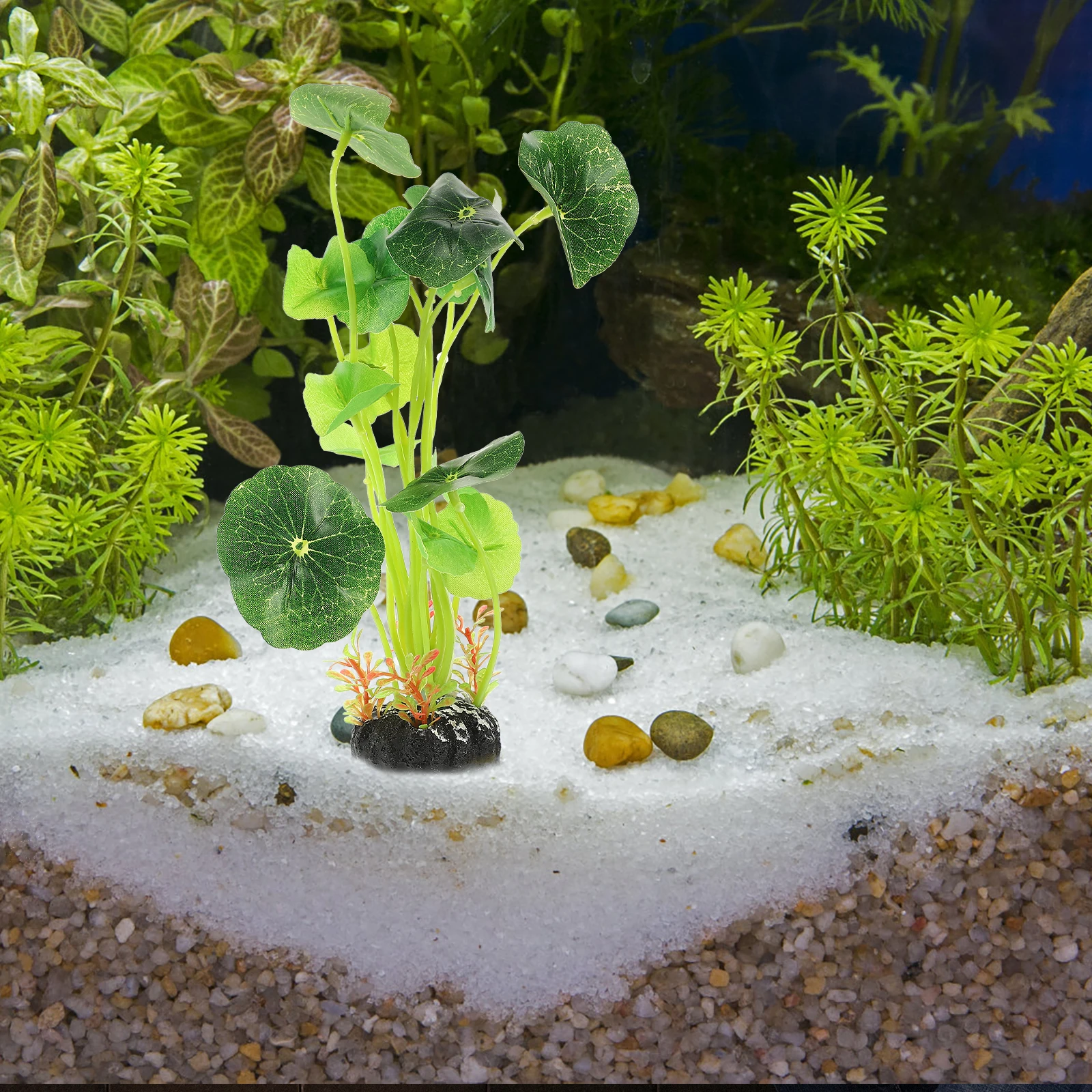 Artificial Plant Decoration Vivid Lotus Leaves Modeling Lifelike Plastic Fish Tank Plants Aquarium Decor Accessories Safe Water
Artificial Plant Decoration Vivid Lotus Leaves Modeling Lifelike Plastic Fish Tank Plants Aquarium Decor Accessories Safe Water