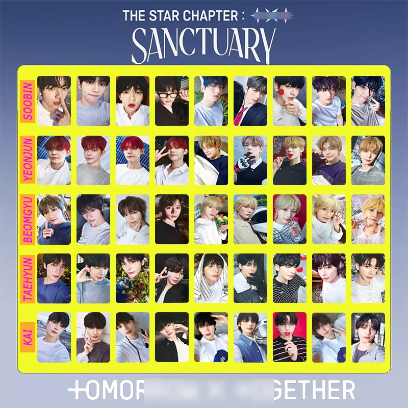 Kpop Новая фотокарта Ablum SANCTUARY SOOBIN TAEHYUN YEONJUN KAI Single Solo Открытки Фотокарта для фанатов Подарки
Kpop Новая фотокарта Ablum SANCTUARY SOOBIN TAEHYUN YEONJUN KAI Single Solo Открытки Фотокарта для фанатов Подарки
