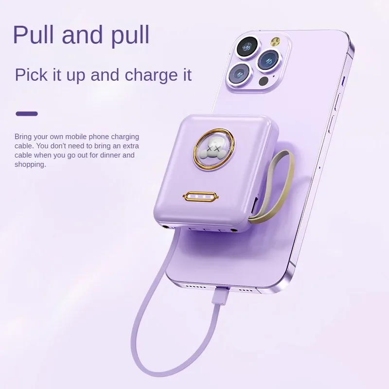 Cute Cartoon Cat Bear Power Bank with Four Lines 20000mAh Transparent Large Capacity Fast Charging Mobile Phone Powerbanks
Cute Cartoon Cat Bear Power Bank with Four Lines 20000mAh Transparent Large Capacity Fast Charging Mobile Phone Powerbanks