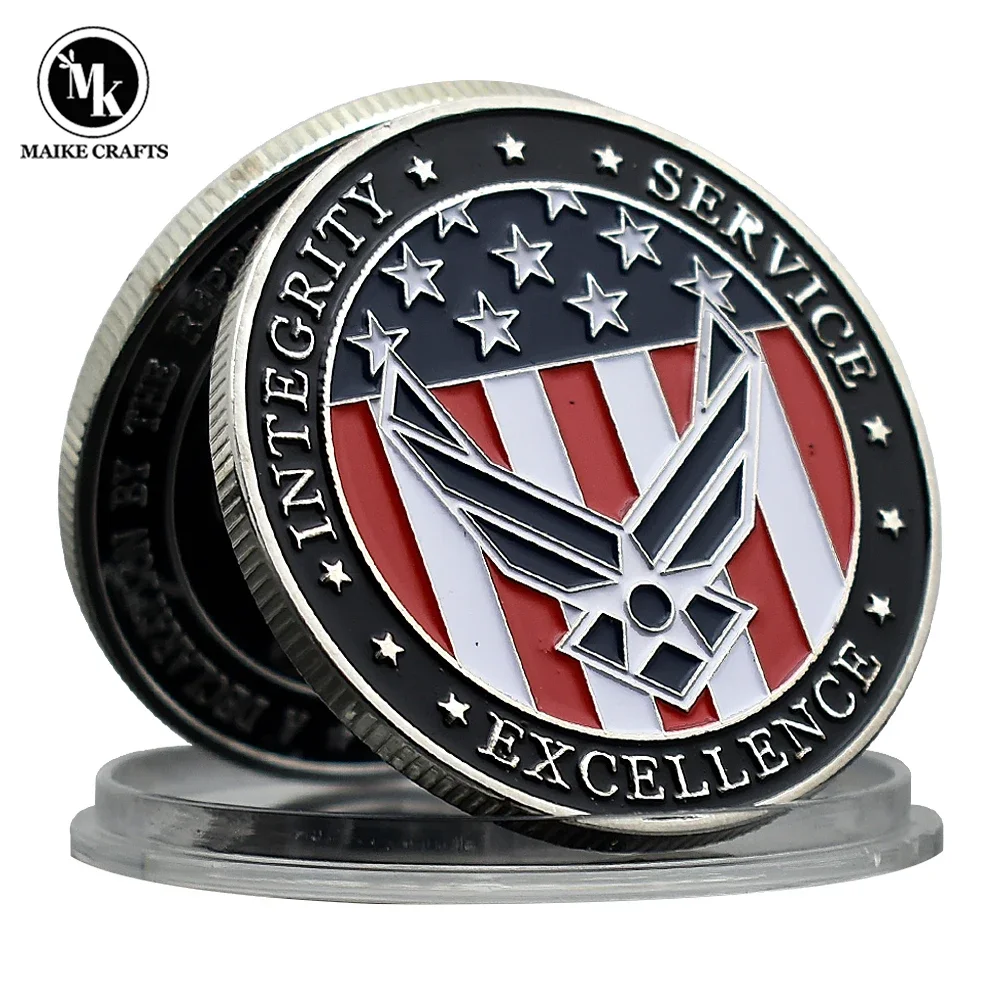 Sworn Medal for Enlistment Silver Coin Integrity Service Excellent Challenge Coin Commemorative Collectible Gifts
Sworn Medal for Enlistment Silver Coin Integrity Service Excellent Challenge Coin Commemorative Collectible Gifts
