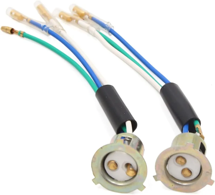 Dual Claw T10 Bulb Socket Lamp Holder with Wire for Motorcycle Electric Scooter Headlight Instrument Turn Signal Light Base
Dual Claw T10 Bulb Socket Lamp Holder with Wire for Motorcycle Electric Scooter Headlight Instrument Turn Signal Light Base