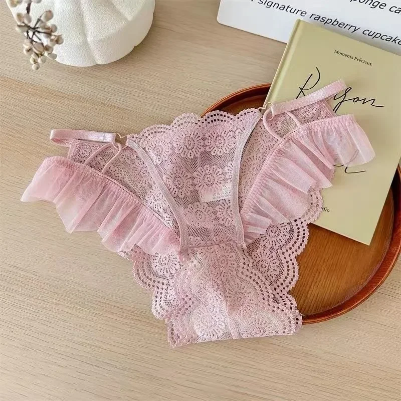 Personalized Design Feeling Comfortable Breathable Triangle Shorts Japanese Pure Desire Sexy High-end Women's Lace Underwear
Personalized Design Feeling Comfortable Breathable Triangle Shorts Japanese Pure Desire Sexy High-end Women's Lace Underwear