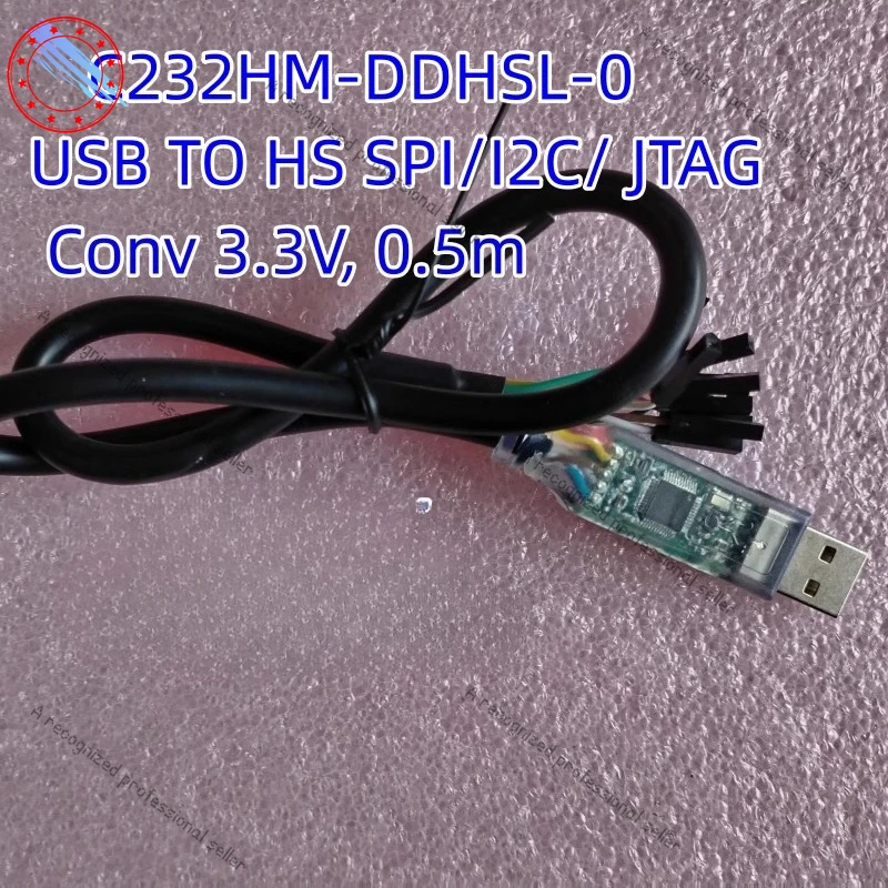C232HM-DDHSL-0 FT232HL Кабель загрузки USBTO HS SPI/I2C/JTAG 3.3VFTDI
C232HM-DDHSL-0 FT232HL Кабель загрузки USBTO HS SPI/I2C/JTAG 3.3VFTDI