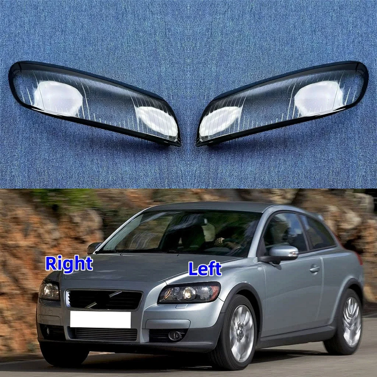 Для Volvo C30 2006, 2007, 2008, 2009, 2010, запасные части для салона автомобиля, фары, стекло, замена оригинального абажура
Для Volvo C30 2006, 2007, 2008, 2009, 2010, запасные части для салона автомобиля, фары, стекло, замена оригинального абажура