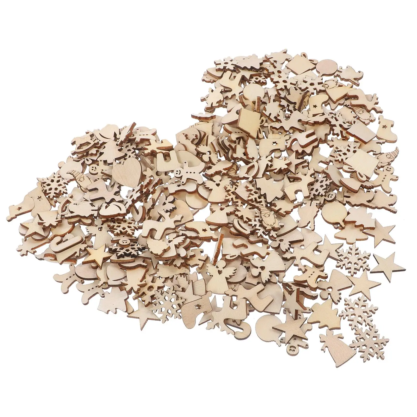300 Pcs Christmas Wood Chips Ornaments Wooden Home Decor Gadgets DIY Tree Hanging Decorations Unfinished Child
300 Pcs Christmas Wood Chips Ornaments Wooden Home Decor Gadgets DIY Tree Hanging Decorations Unfinished Child