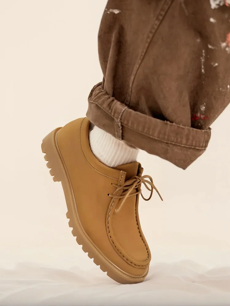 Retro Japanese Sle Men's Workwear Kangaroo oes Low-Top Loers mat Casual Sle Second Layer Cowhide
Retro Japanese Sle Men's Workwear Kangaroo oes Low-Top Loers mat Casual Sle Second Layer Cowhide