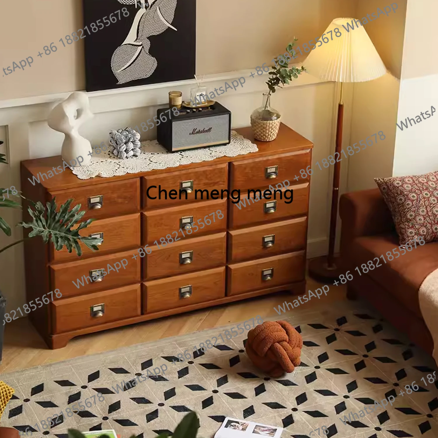 French antique solid wood chest, living room wall decorative cabinet, retro bedroom storage, living room entrance cabinet
French antique solid wood chest, living room wall decorative cabinet, retro bedroom storage, living room entrance cabinet