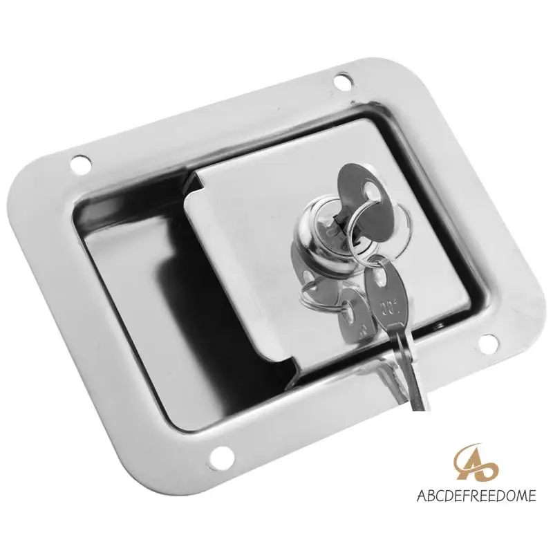 8X Paddle Slam Latch With Lock & Key Trailer Lock Stainless Steel RV Door Latch Heavy Duty Flush Mount Handle Latch
8X Paddle Slam Latch With Lock & Key Trailer Lock Stainless Steel RV Door Latch Heavy Duty Flush Mount Handle Latch
