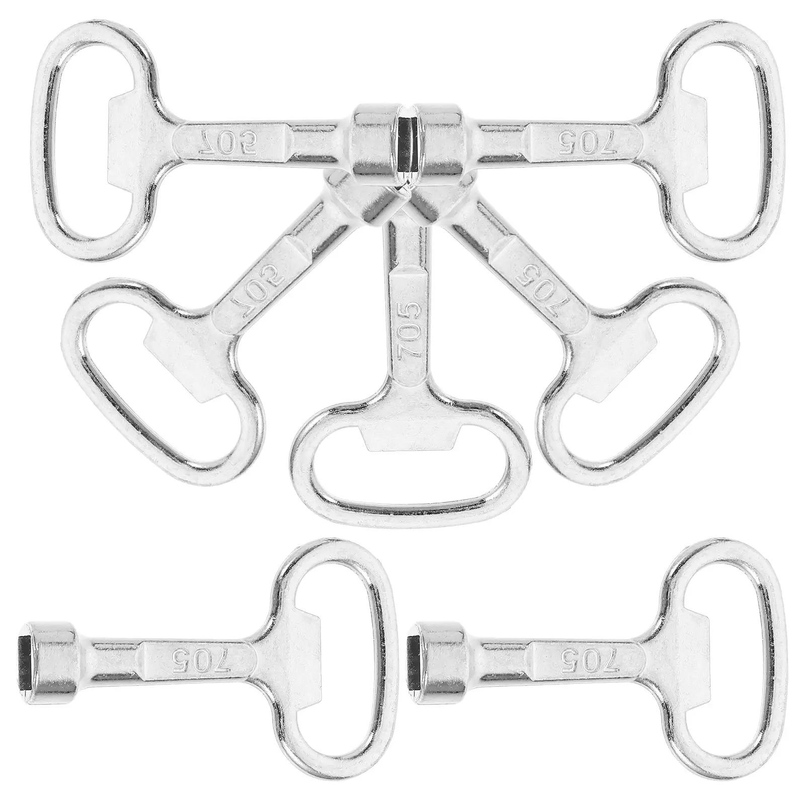 6pcs Trash Can Square Rubbish Bin Outdoor Peel Trash Can Key Metal KeyTrash Bin Cabinet Water Meter Box Key Triangle Elevator
6pcs Trash Can Square Rubbish Bin Outdoor Peel Trash Can Key Metal KeyTrash Bin Cabinet Water Meter Box Key Triangle Elevator