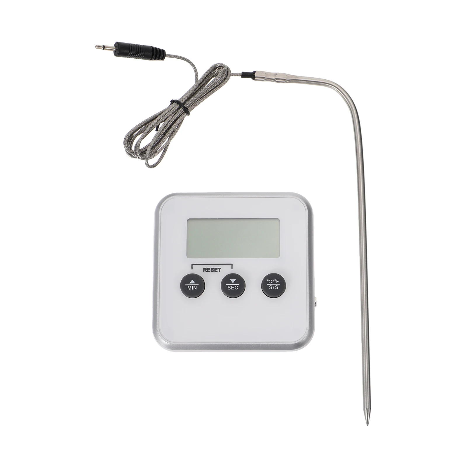 Digital Bbq Thermometer With Stand Hanging Hole Timing Temperature Mode Magnetic Back Celsius Fahrenheit Switch Waterproof Food
Digital Bbq Thermometer With Stand Hanging Hole Timing Temperature Mode Magnetic Back Celsius Fahrenheit Switch Waterproof Food