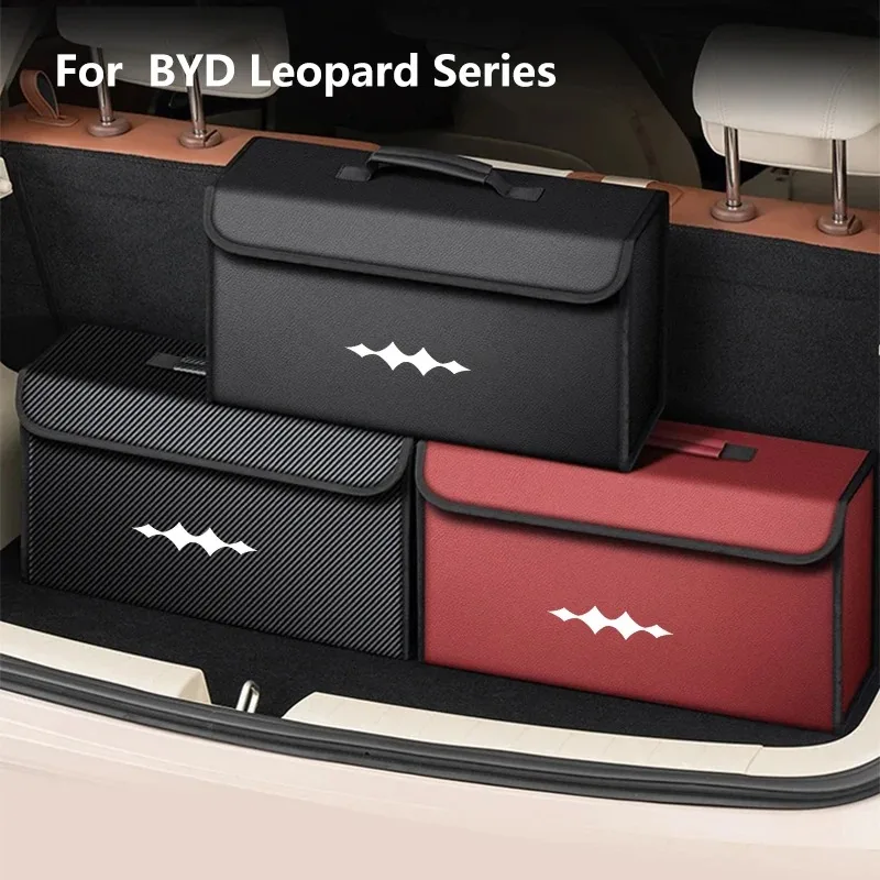 Car Storage Organizer Box Folding PU Leather Large Capacity Bag For BYD Formula Leopard 5 Fangchengbao 3 8 9 Super MAX Ultra
Car Storage Organizer Box Folding PU Leather Large Capacity Bag For BYD Formula Leopard 5 Fangchengbao 3 8 9 Super MAX Ultra