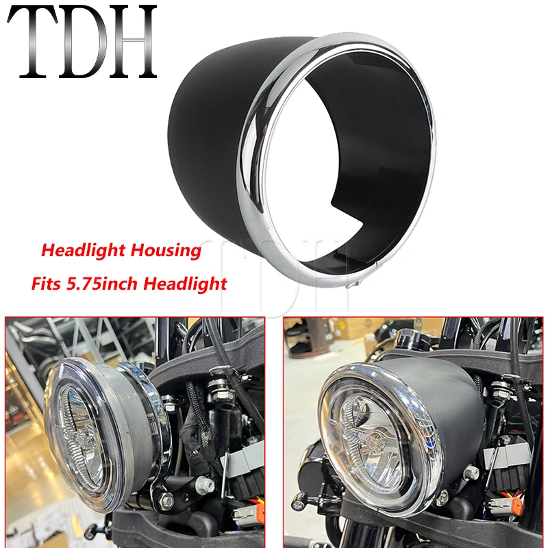 Motorcycle 5.75" Headlight Bucket Housing Ring Trim Shroud Cover For Harley Softail Low Rider S FXLRS 114 117 Headlamp Trim Ring
Motorcycle 5.75" Headlight Bucket Housing Ring Trim Shroud Cover For Harley Softail Low Rider S FXLRS 114 117 Headlamp Trim Ring