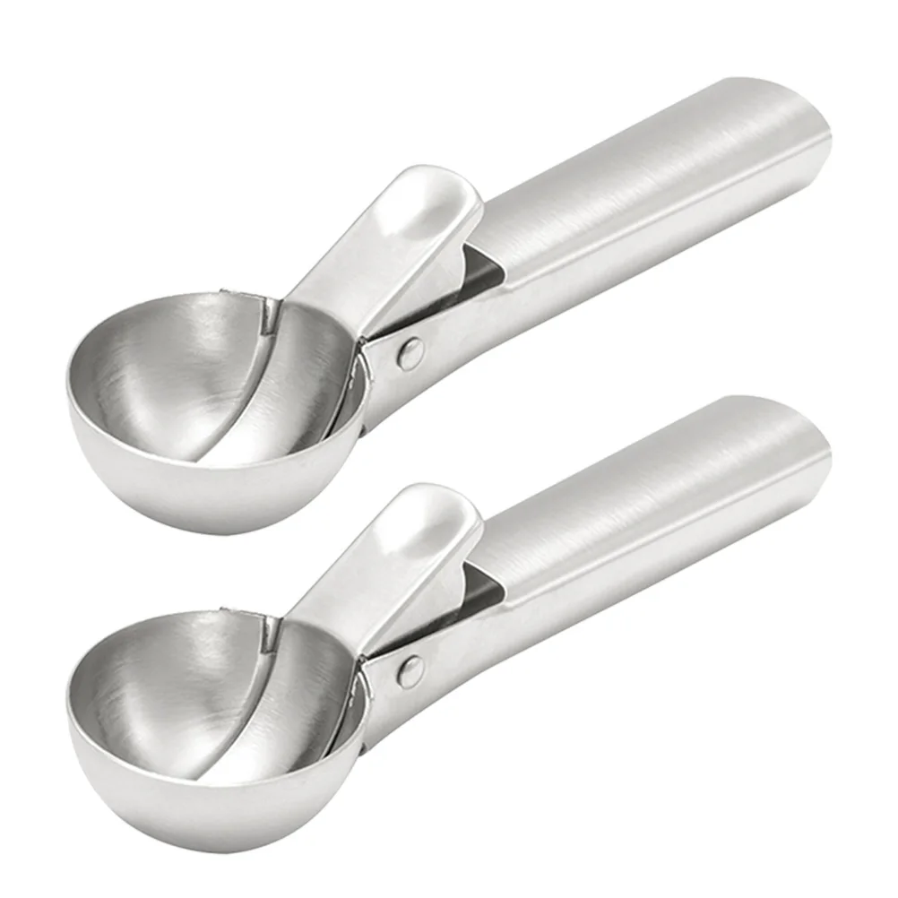 2Pcs Stainless Steel IceCream Scoop FruitScooper Portable CoffeeSilver AntiRust Home DessertShop
2Pcs Stainless Steel IceCream Scoop FruitScooper Portable CoffeeSilver AntiRust Home DessertShop