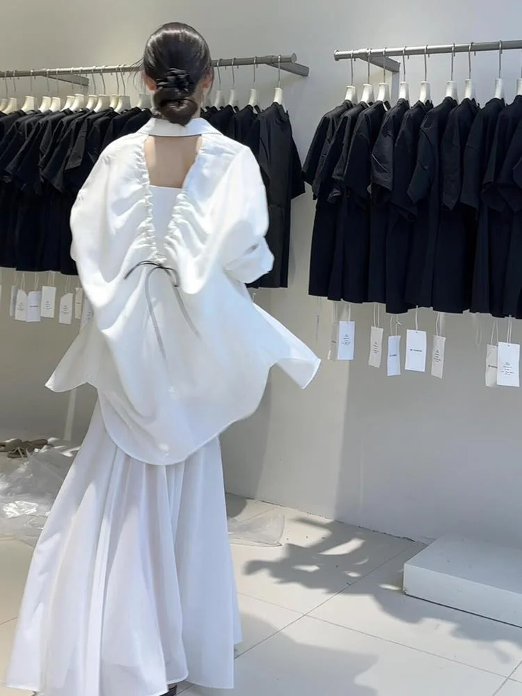 Ранняя осень 2024, женский комплект Irt And White Strap Dr, длинная юбка с завязками на талии, модная футболка, зимняя одежда
Ранняя осень 2024, женский комплект Irt And White Strap Dr, длинная юбка с завязками на талии, модная футболка, зимняя одежда