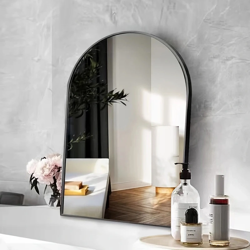 Black Metal Frame Circle Mirror, Hd Eco-Friendly Round Wall Mounted Mirrors For Entryway, Bathroom
Black Metal Frame Circle Mirror, Hd Eco-Friendly Round Wall Mounted Mirrors For Entryway, Bathroom