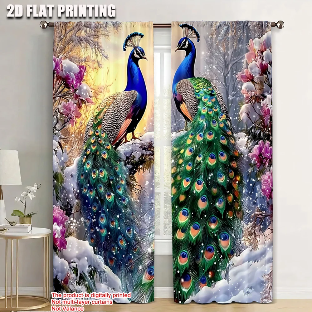 2pc, Scene Curtains peacock (4) Light Filter Spring Party & Holiday Decor Use for Hotel decoration
2pc, Scene Curtains peacock (4) Light Filter Spring Party & Holiday Decor Use for Hotel decoration