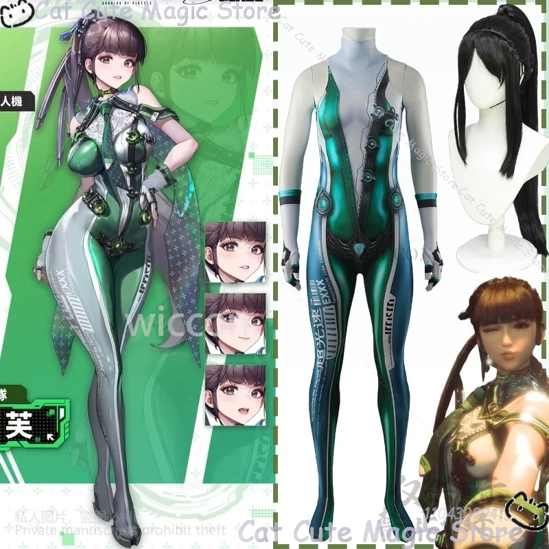 Game Nikke Cosplay Blade Collab Eve Suit 3D Printed Green Sexy Jumpsuit Punk Zentai Bodysuit Y2K Jirai Kei Girls Comic Con Cos
Game Nikke Cosplay Blade Collab Eve Suit 3D Printed Green Sexy Jumpsuit Punk Zentai Bodysuit Y2K Jirai Kei Girls Comic Con Cos