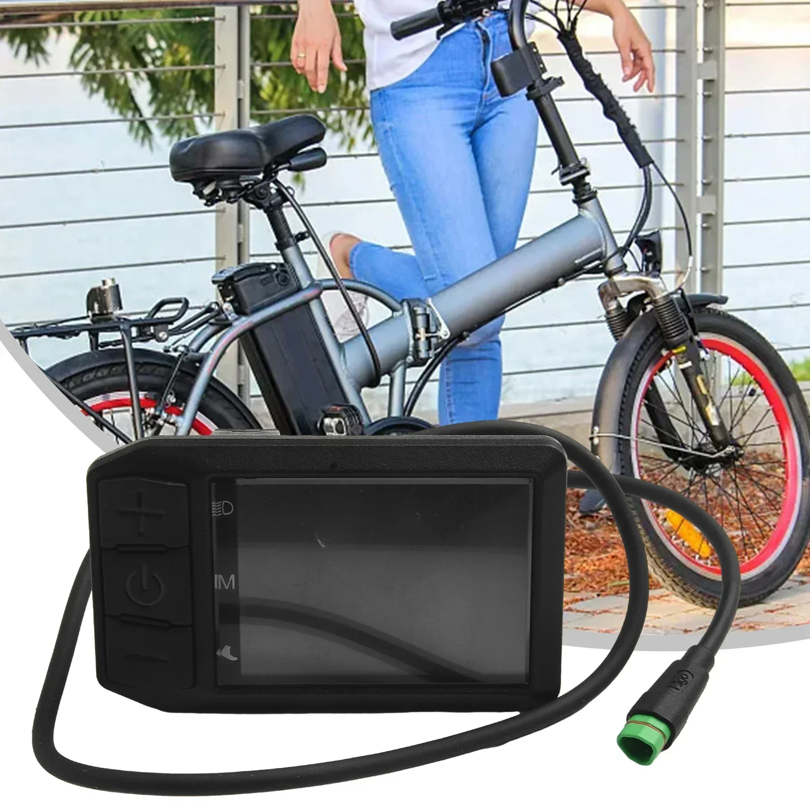 600C Electric Bicycle Display For 8fun 5PIN Green Triangle Plug E-Bike Display Waterproof LCD Electric Bike Accessories
600C Electric Bicycle Display For 8fun 5PIN Green Triangle Plug E-Bike Display Waterproof LCD Electric Bike Accessories