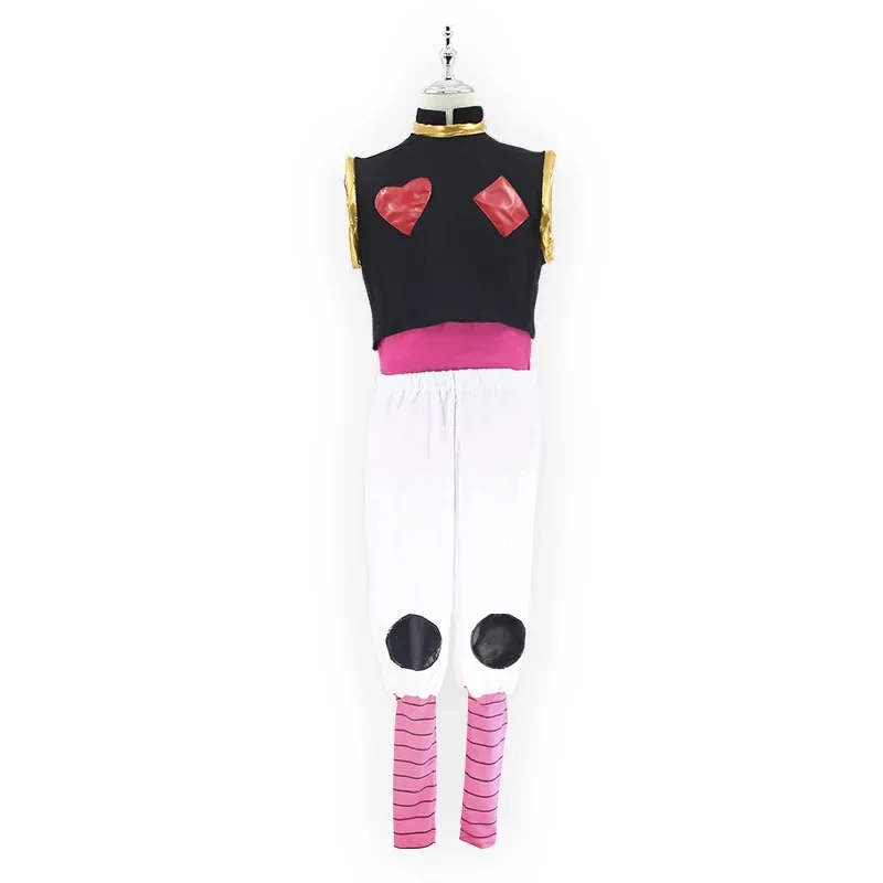 Anime Hunter X Hunter Hisoka Cosplay Kostuum Hisoka Mannen Vrouwen Top Broek Cover Volledige Set Outfits
Anime Hunter X Hunter Hisoka Cosplay Kostuum Hisoka Mannen Vrouwen Top Broek Cover Volledige Set Outfits