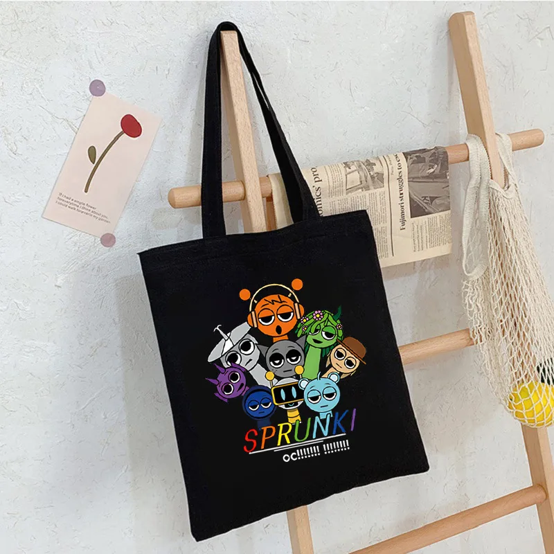 Fashion Sprunki Incredibox Boys Girls Handbags Versatile Students Sprunki Game Bookbag Sprunki Pattern Canvas Shoulder Bags Gift
Fashion Sprunki Incredibox Boys Girls Handbags Versatile Students Sprunki Game Bookbag Sprunki Pattern Canvas Shoulder Bags Gift